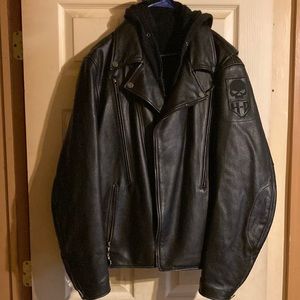 Harley Davidson leather Jacket.